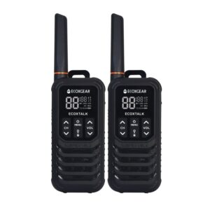 EcoX UHF 2W 2 Pk Black