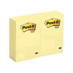 P-I Note 659 98X149 Ylw Bx12