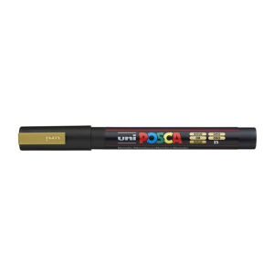 Posca PC-3M Fine Blt Mrkr Gold