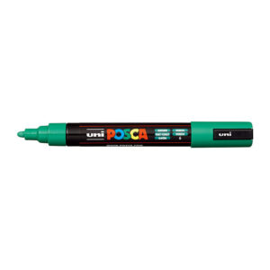 Posca PC-5M Med Blt Paint Grn