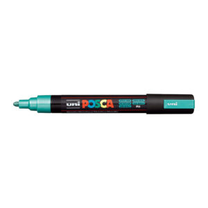 Posca PC-5M Med Blt Metl Grn
