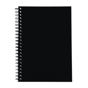 Spirax 512 Hd Cover A4 Blk Pk5