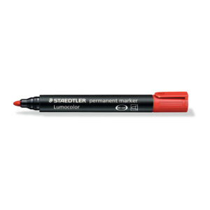 Staed PermMrk 352 Bul Red Bx10