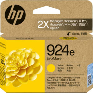 HP #924e Yellow Ink 4K0V9NA
