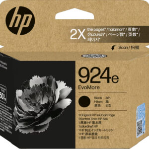 HP #924e Black Ink 4K0V0NA